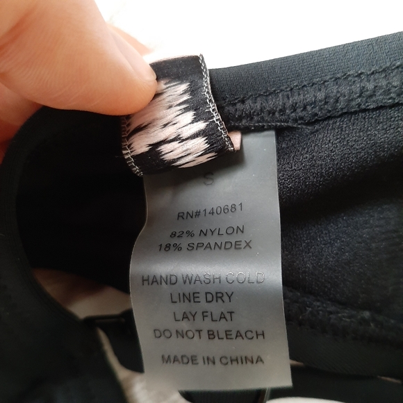 Unique Vintage Bandeau Swim/Bikini Top - Picture 6 of 7